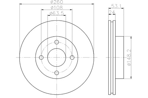 BROMSSKIVA - 2