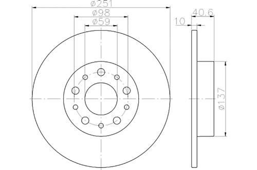 BROMSSKIVA - 2