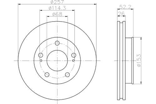 BROMSSKIVA - 2