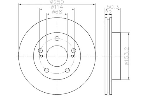 BROMSSKIVA - 2