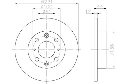BROMSSKIVA - 2