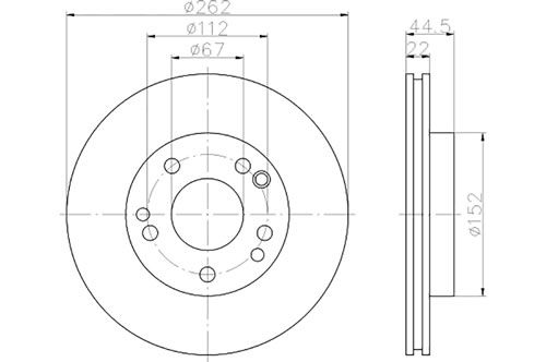 BROMSSKIVA - 2