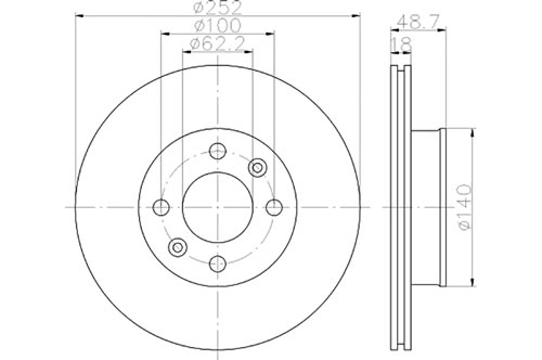 BROMSSKIVA - 2