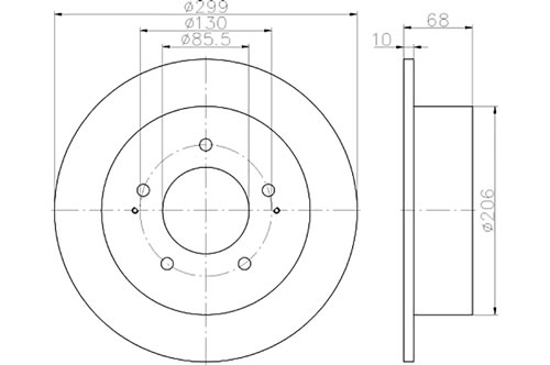 BROMSSKIVA - 2
