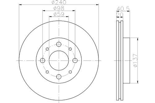 BROMSSKIVA - 2