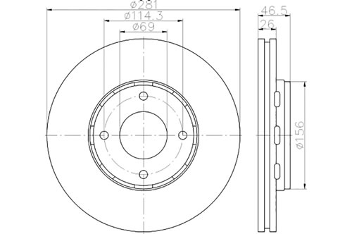 BROMSSKIVA - 2