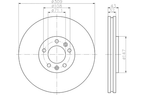 BROMSSKIVA - 2
