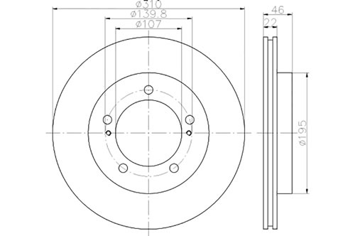 BROMSSKIVA - 2