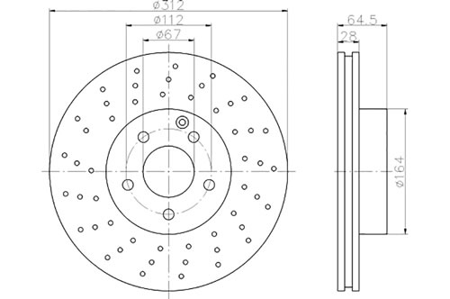 BROMSSKIVA - 2