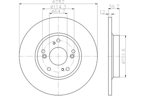 BROMSSKIVA - 2