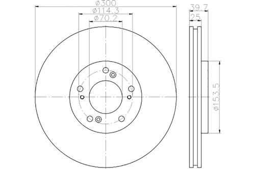 BROMSSKIVA - 2