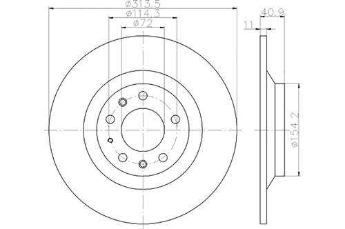 BROMSSKIVA - 2