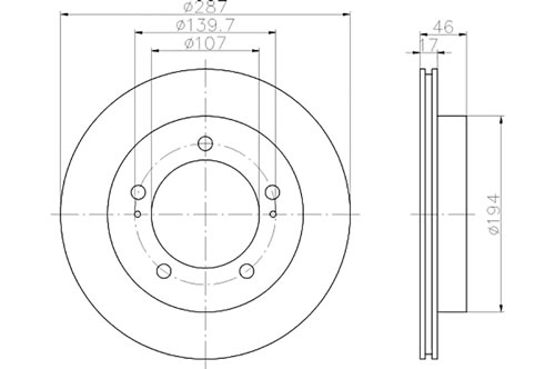 BROMSSKIVA - 2