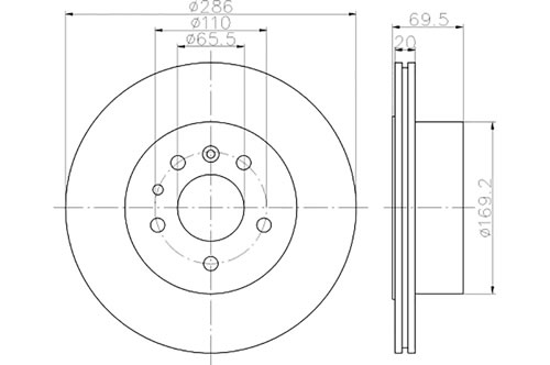 BROMSSKIVA - 2