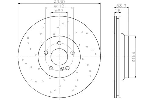 BROMSSKIVA - 2