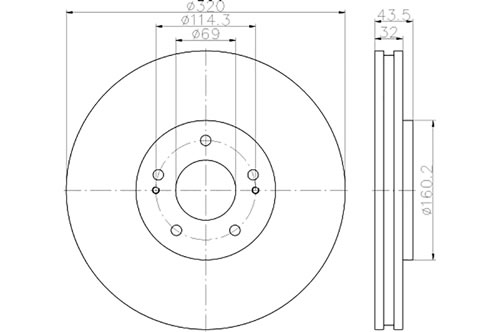 BROMSSKIVA - 2