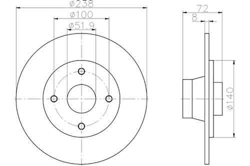 BROMSSKIVA - 2