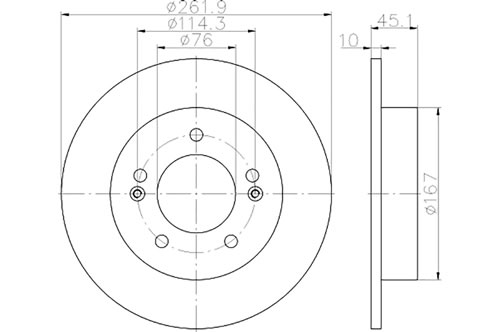 BROMSSKIVA - 2