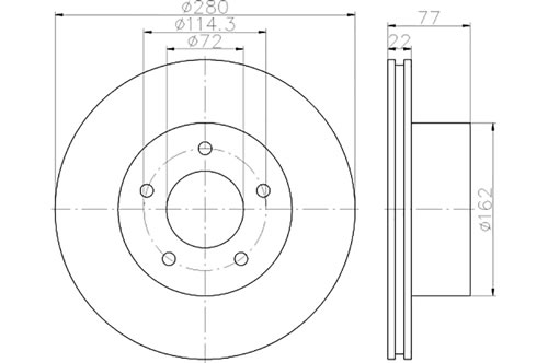 BROMSSKIVA - 2