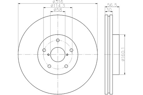 BROMSSKIVA - 2