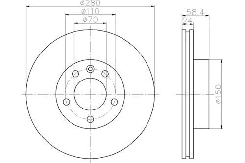 BROMSSKIVA - 2
