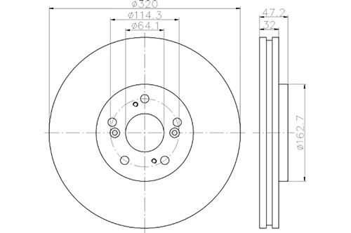 BROMSSKIVA - 2