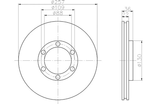 BROMSSKIVA - 2