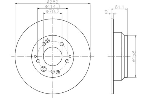 BROMSSKIVA - 2