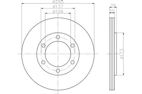 BROMSSKIVA - 2