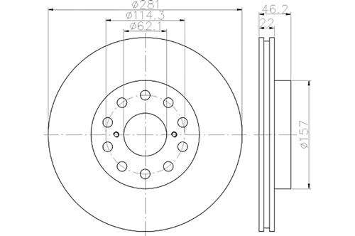 BROMSSKIVA - 2