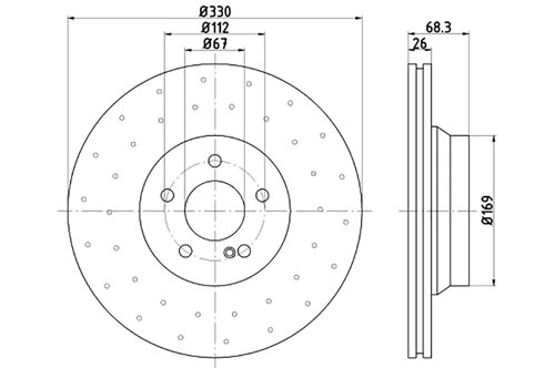 BROMSSKIVA - 2