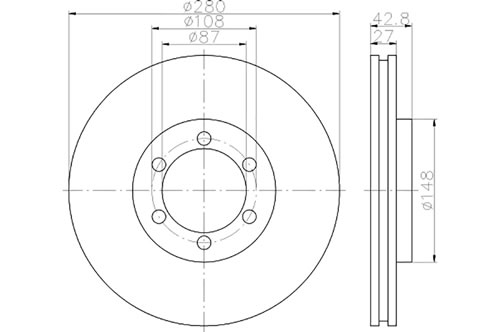 BROMSSKIVA - 2