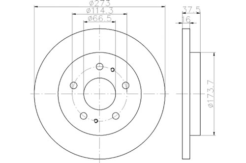 BROMSSKIVA - 2