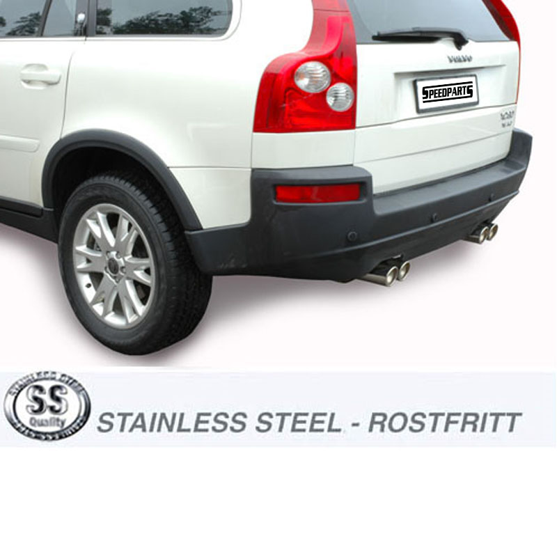 2,5" Sportavgassystem halvsats rostfritt - 3