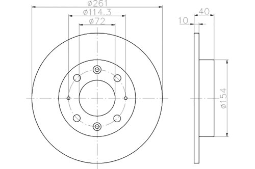 BROMSSKIVA - 2
