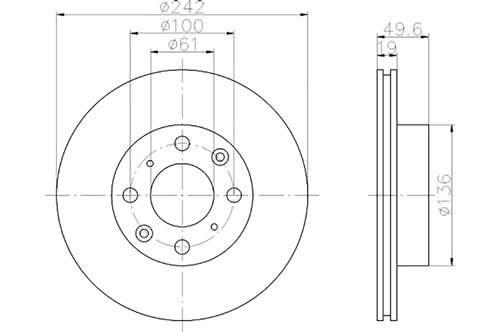 BROMSSKIVA - 2