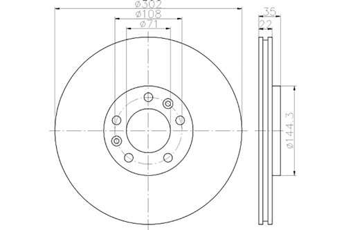 BROMSSKIVA - 2