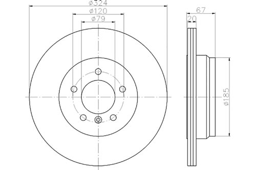 BROMSSKIVA - 2