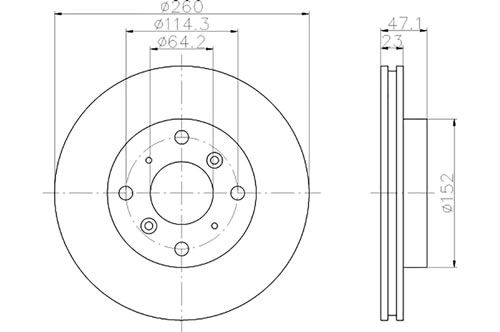 BROMSSKIVA - 2