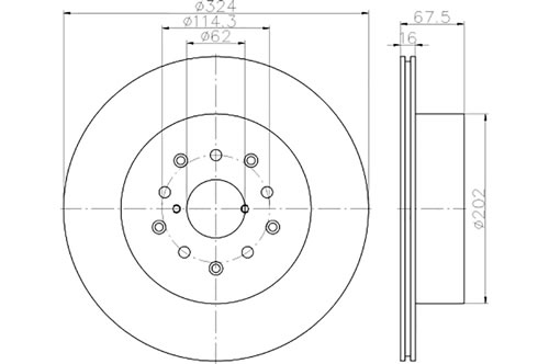 BROMSSKIVA - 2