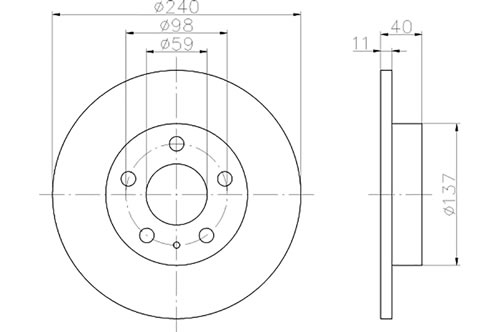 BROMSSKIVA - 2
