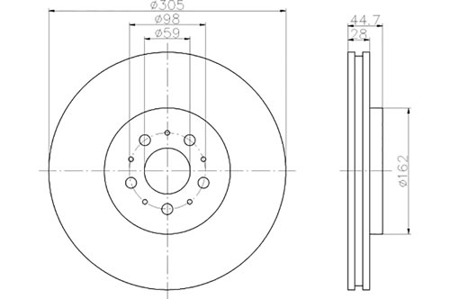 BROMSSKIVA - 2
