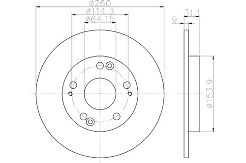 BROMSSKIVA - 2