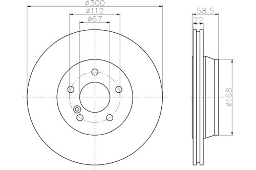 BROMSSKIVA - 2