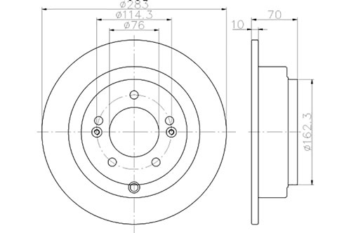 BROMSSKIVA - 2