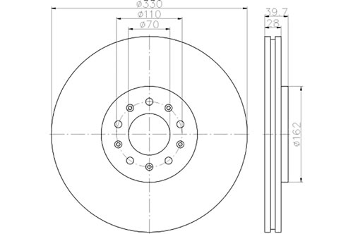 BROMSSKIVA - 2