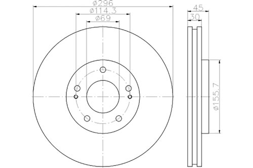 BROMSSKIVA - 2