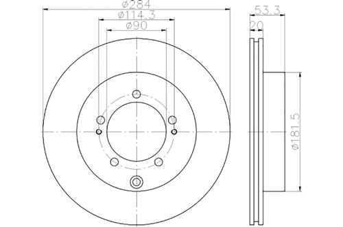 BROMSSKIVA - 2