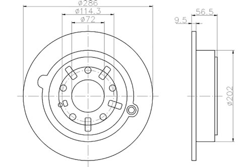 BROMSSKIVA - 2