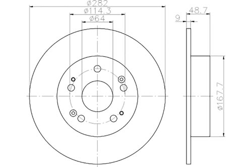 BROMSSKIVA - 2